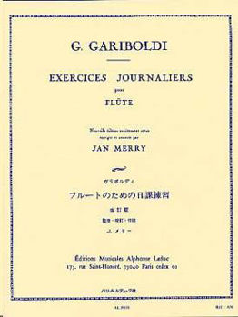 Image de GARIBOLDI EXERCICES JOURNALIERS OP89 Flûte Traversière